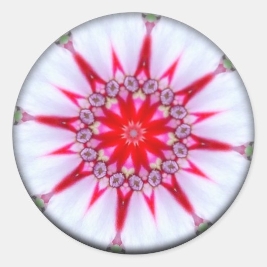 Sticker Rond Star de Hope Mandala (Devant)