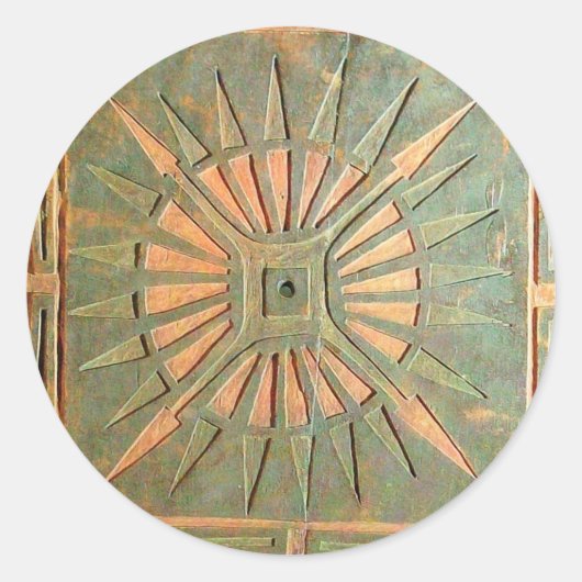 STICKER ROND STAR DU MATIN (Devant)