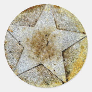 Sticker Rond Star Gazer