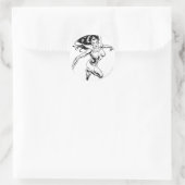 Sticker Rond Star Sapphire 3 (Sac)