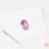 Sticker Rond Star Sapphire Graphic 3 (Enveloppe)