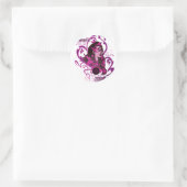 Sticker Rond Star Sapphire Graphisme 1 (Sac)