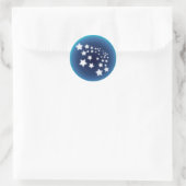 Sticker Rond Star Spatter (Sac)
