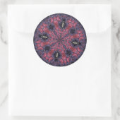 Sticker Rond Starburst Rasberry (Sac)