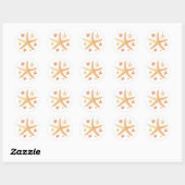 Sticker Rond Starfish and the Small Ones (Feuille)
