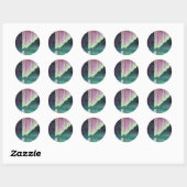 Sticker Rond Stargazer (Feuille)
