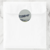 Sticker Rond Starlifter C-141B Lockheed (Sac)