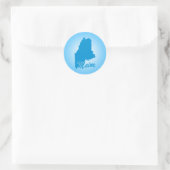 Sticker rond State Maine Classic (Sac)