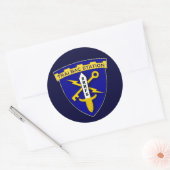 Sticker Rond Station Bac de Trai 1 (Enveloppe)