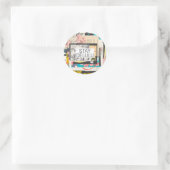Sticker Rond Stay Delulu (Sac)