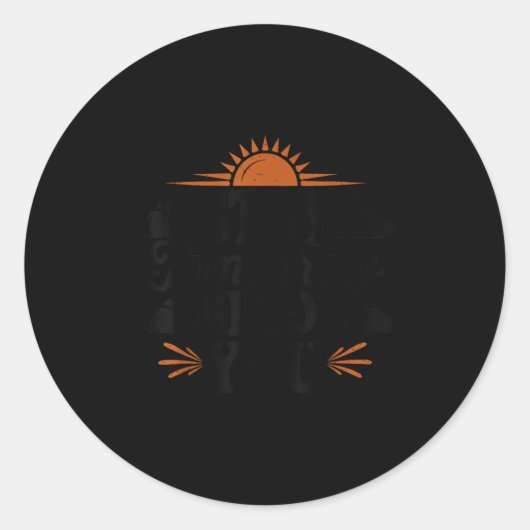 Sticker Rond Stay Tomorrow Needs You, Suicide Awareness Mental  (Devant)