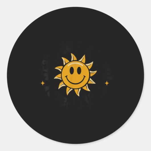 Sticker Rond Stay Tomorrow Needs You, Suicide Awareness Mental  (Devant)