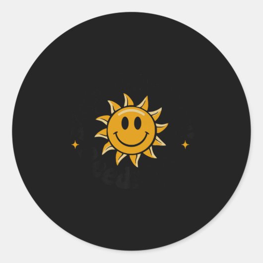 Sticker Rond Stay Tomorrow Needs You, Suicide Awareness Mental  (Devant)