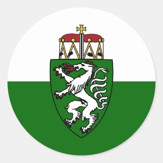 Sticker Rond Steiermark, Autriche (Devant)