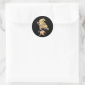 Sticker Rond Stellar Capricorn Saturn Zodiac (Sac)