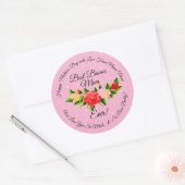 Sticker Rond Step Mother Bonus Maman Fête des mères (Enveloppe)