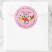 Sticker Rond Step Mother Bonus Maman Fête des mères (Sac)