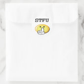 STICKER ROND STFU (Sac)