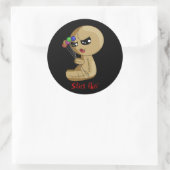 Sticker Rond Stick ceci ! (Sac)