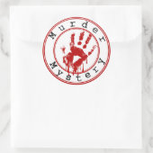 Sticker Rond Stick de couverture du livre rond Genre Mystery (Sac)