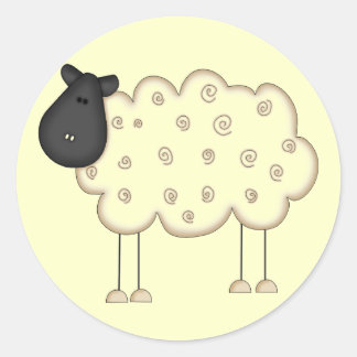 Sticker Rond Stick Figure Cheep tshirts et cadeaux