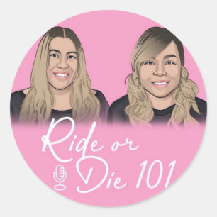 Sticker Rond Stick-Le À Em ! (Stickers Logo 101 à vélo ou à mor