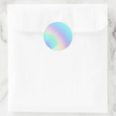Sticker Rond Stick rond classique tendance Faux Holographique (Sac)
