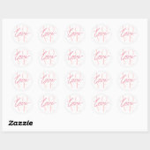 Sticker Rond "Stick & Style : Collection d'autocollants créatif (Feuille)