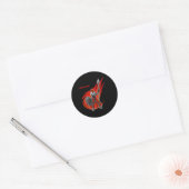 Sticker Rond Stick War 3 - Spearton Leader - Atreyos (Enveloppe)
