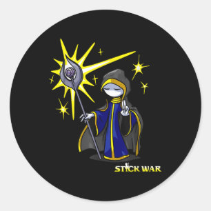Sticker Rond Stick War - Meric