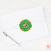 Sticker Rond Stick with Gratitude! 🙌 (Enveloppe)