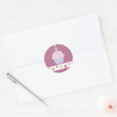 Sticker Rond Sticker/Cupcake (Enveloppe)