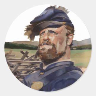 Sticker Rond Sticker, Guerre civile