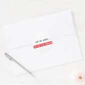 Sticker Rond Sticker-Me-Demander (Enveloppe)