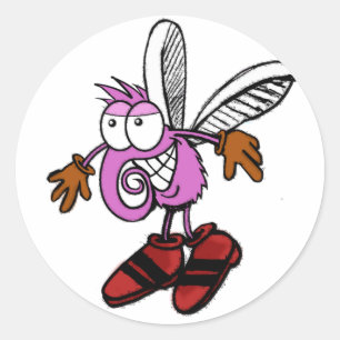 Sticker Rond sticker_Mosquito