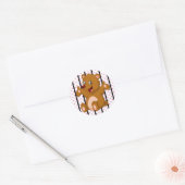 Sticker Rond Sticker/Ours (Enveloppe)