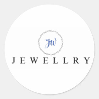 Sticker Rond Sticker(s) JW Jewellry