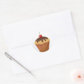 Sticker Rond Stickers/Cupcake (Enveloppe)
