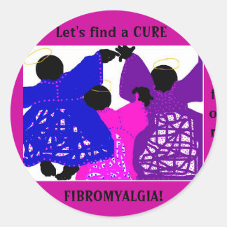 Sticker Rond Stickers/Fibromyalgie