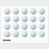 Sticker Rond Stickers/Golf (Feuille)