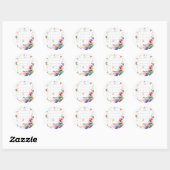 Sticker Rond Stickers, Joyeux calendrier d'anniversaire mai 202 (Feuille)