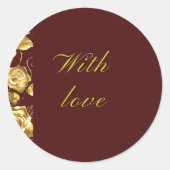 Sticker Rond Stickers-Velvet Wine collection (Devant)