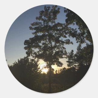 STICKER ROND STICKIT - SOIRÉE TRANQUILLE