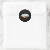 Sticker Rond Sticleur de masculinité fragile (Sac)