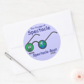 Sticker Rond Sticleur Grand Bleu Spectacle S/V (Enveloppe)