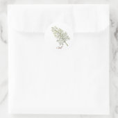 Sticker Rond Sticleur rond de broche (Sac)