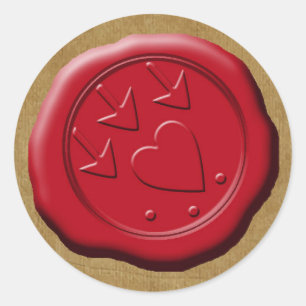 Sticker Rond Sticule de cire à fard noir - Drapeau de pirate OF