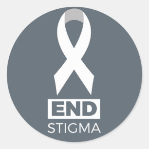 Sticker Rond Stigmate d'extrémité pour le cancer de poumon