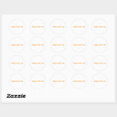 Sticker Rond stikers Joyeuse fête des mères (Feuille)