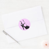 Sticker Rond Stiletto (Enveloppe)
